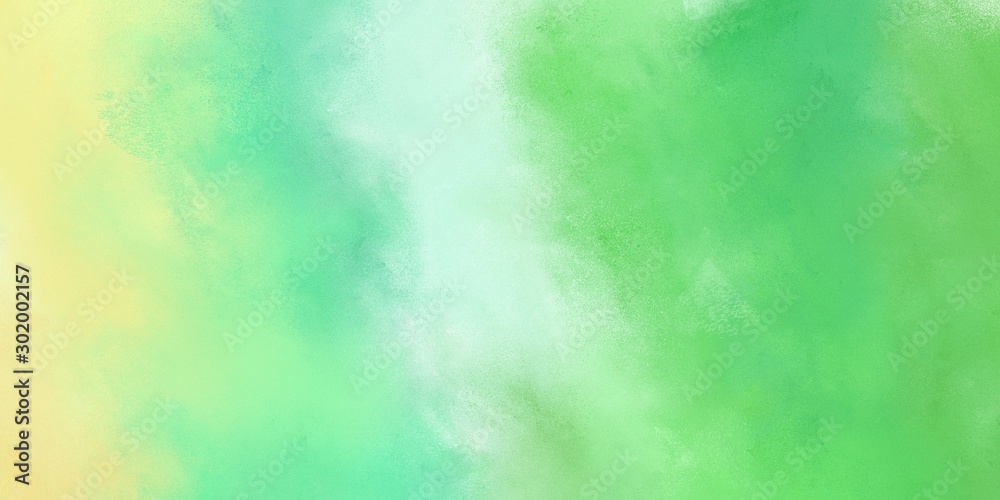 beautiful diffuse art texture painting with light green, pastel green and tea green color and space for text. can be used as wallpaper or texture graphic element