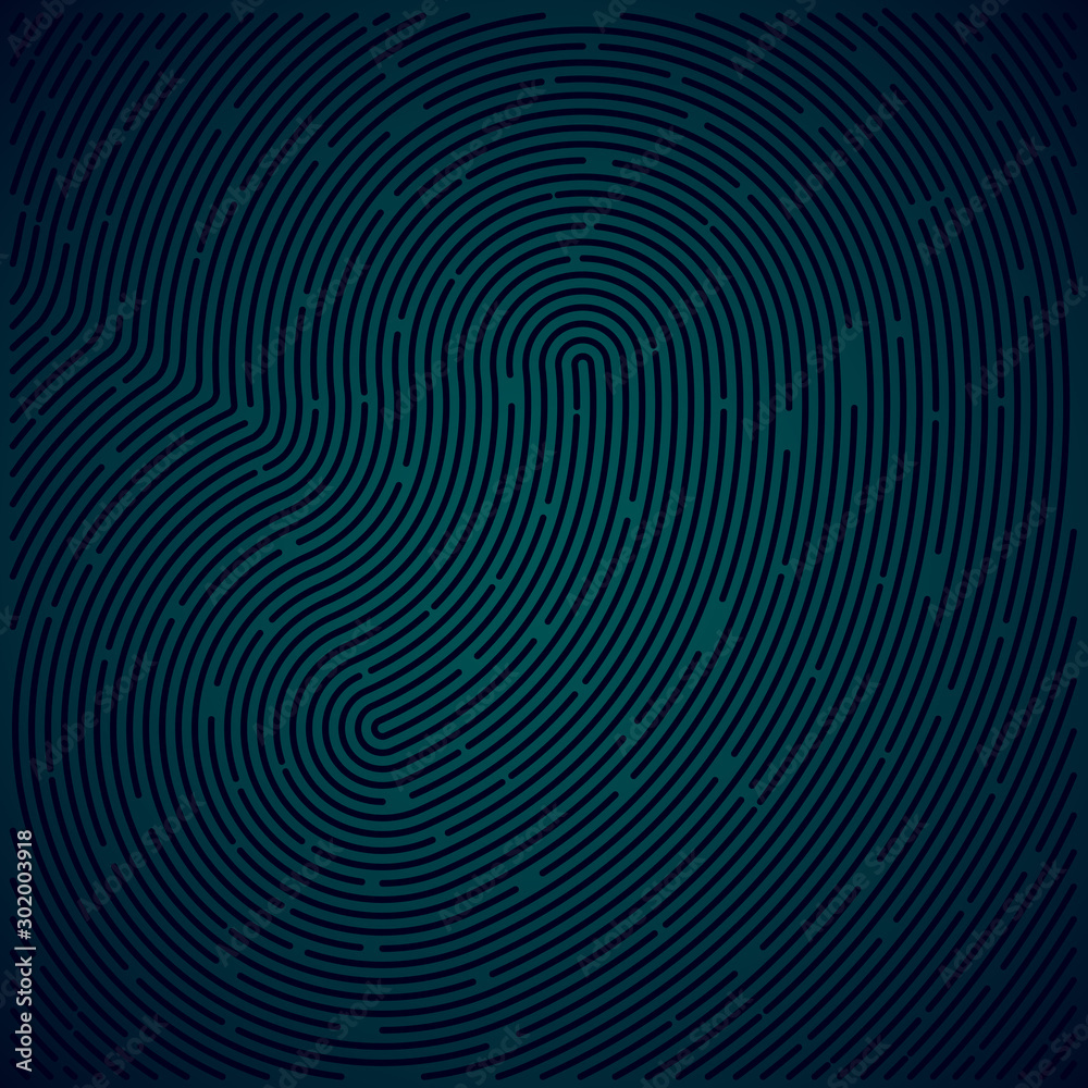 Fingerprint sign icon. Digital security authentication concept. Biometric authorization. Identification. Fingerprint sign icon. Digital security authentication concept. Biometric authorization. Identification.