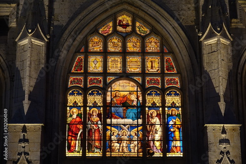 vitraux de l   glise Notre Dame de L Assomption Olonne 