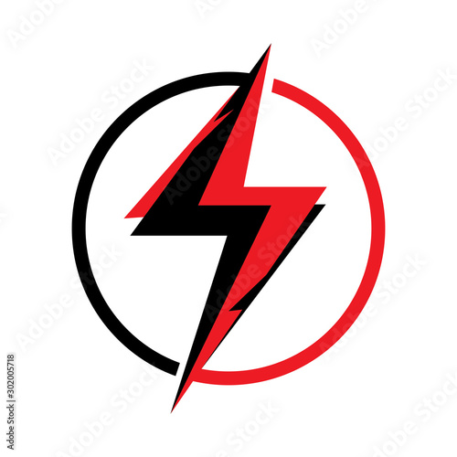 lightning thunderbolt electricity logo design template Free Download lightning thunderbolt electricity logo design template - GFXLoad