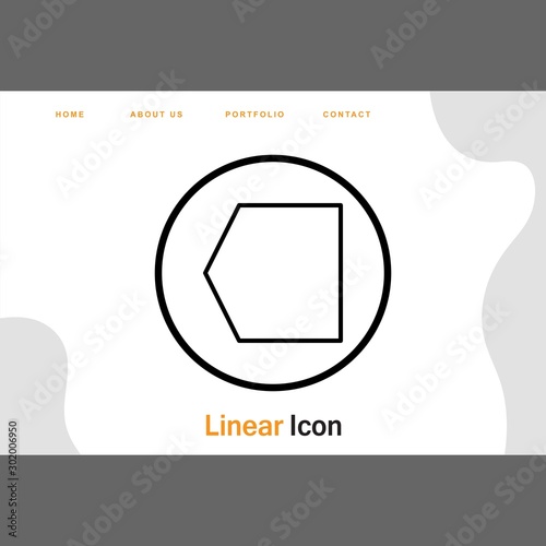 Geometric Shape Icon For Your Design,websites and projects.