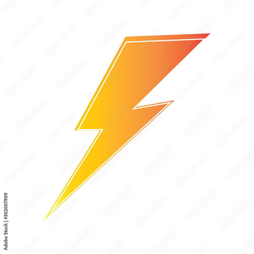 lightning thunderbolt electricity logo design template lightning thunderbolt electricity logo design template