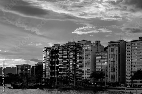 Recorte da cidade de Niterói, Rio de Janeiro, Brasil photo