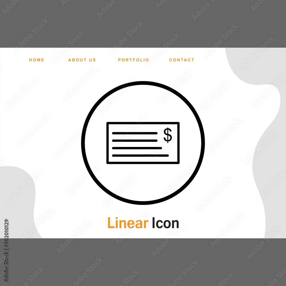 Cheque Icon For Your Design,websites and projects. Cheque Icon For Your Design,websites and projects.