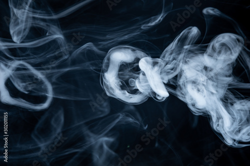 Smoke flowers colorful for background