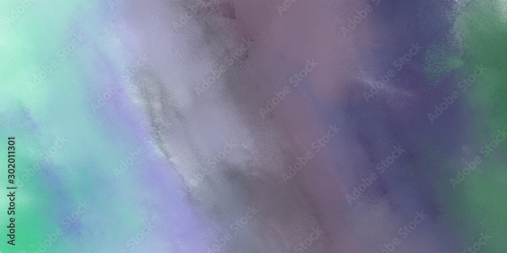 Fototapeta premium abstract soft painting artwork with old lavender, pastel blue and light pastel purple color and space for text. can be used for business or presentation background