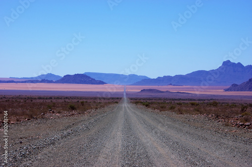 road in desert