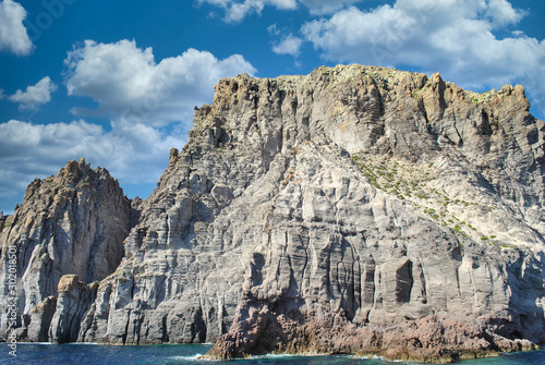 volcanic rock on the Aeolian islands