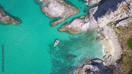 Boat from the Drone