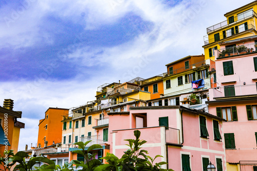 In Cinque Terre  the Riomaggiore village is a small village in the Liguria region of Italy.
