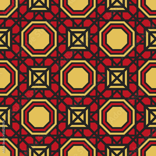 Vector Asian Geometric Pattern