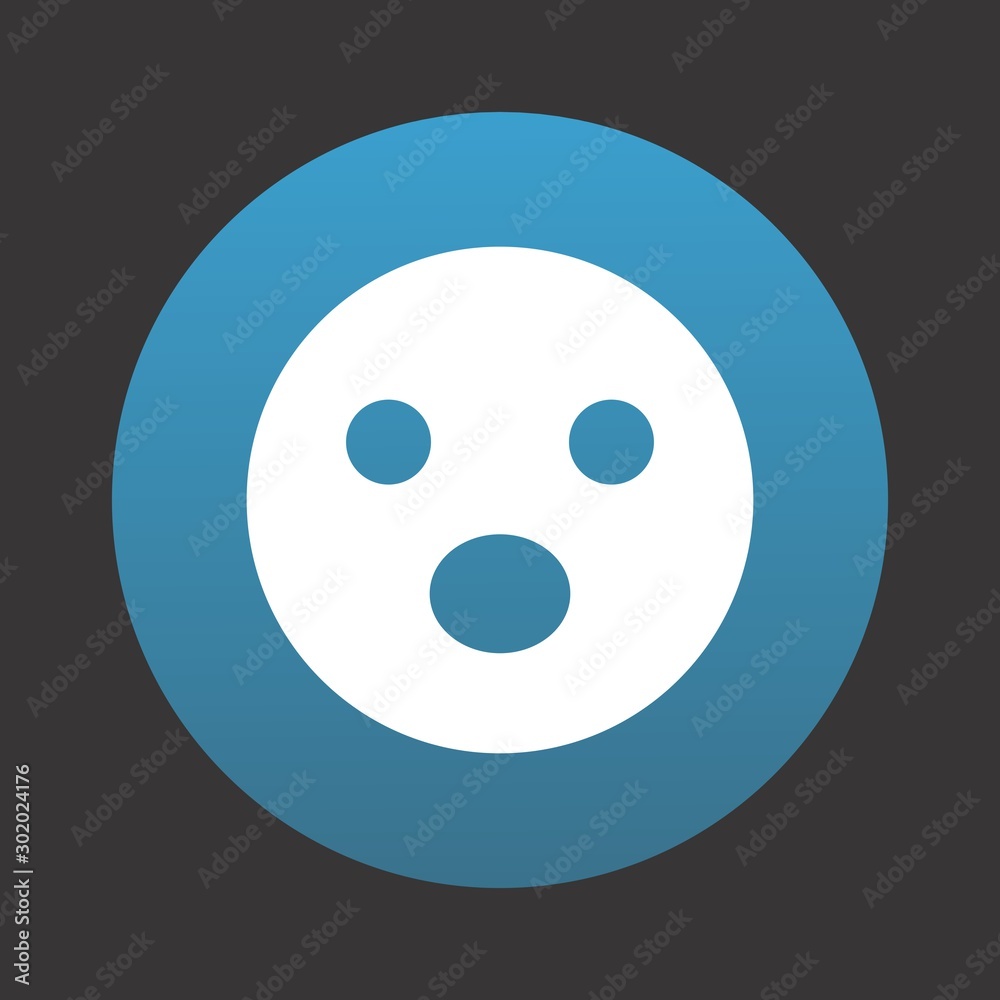 Surprise Emoji Icon For Your Design,websites and projects. Surprise Emoji Icon For Your Design,websites and projects.