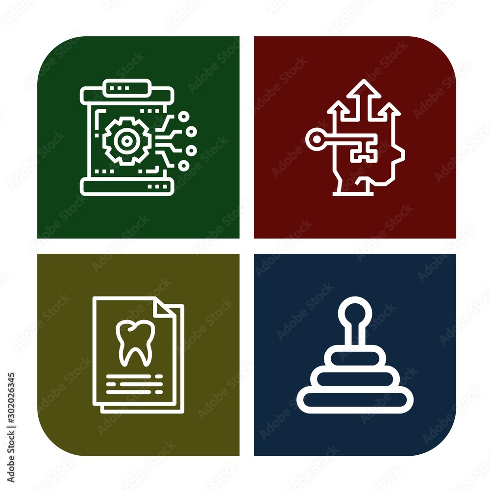 Set of diagram icons such as Database, Growth, Dental record, Pyramid , diagram Set of diagram icons such as Database, Growth, Dental record, Pyramid , diagram