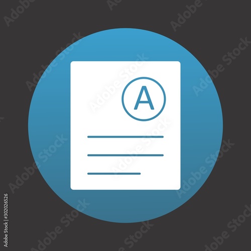 A Grade Icon For Your Design,websites and projects.