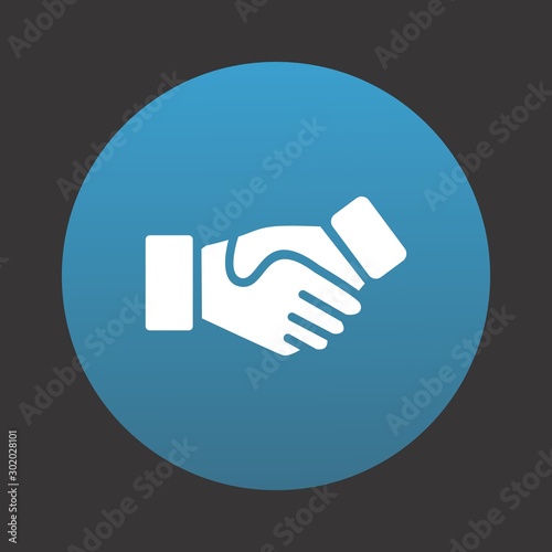 Handshake Icon For Your Design,websites and projects..