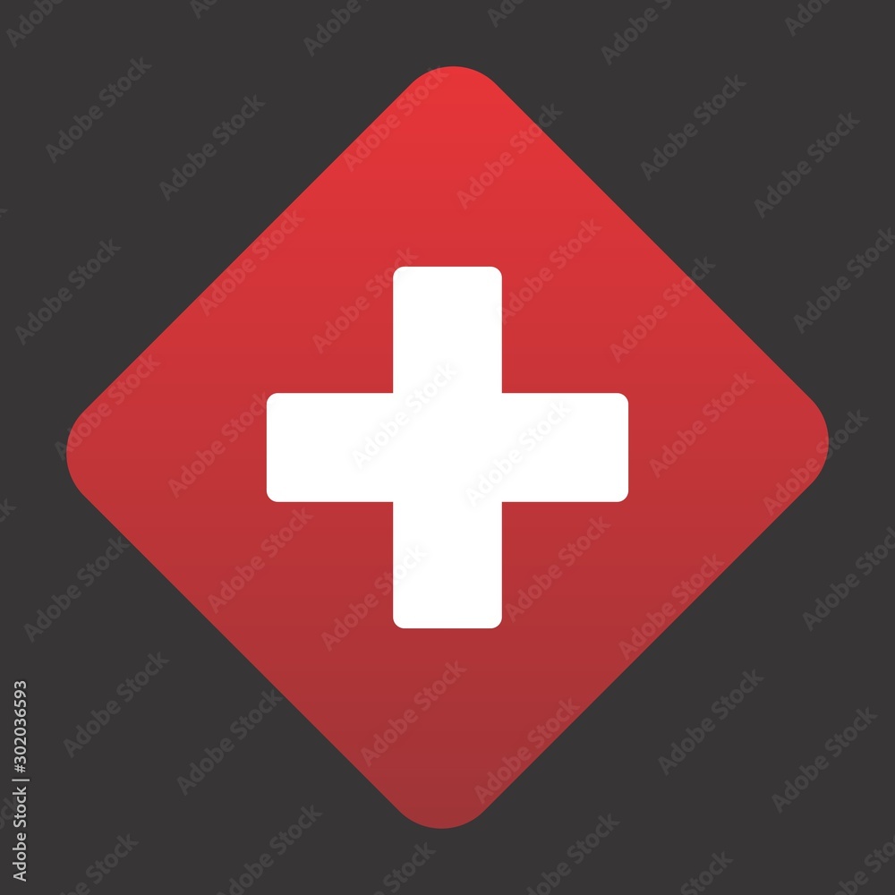 Obraz premium Plus Icon For Your Design,websites and projects.