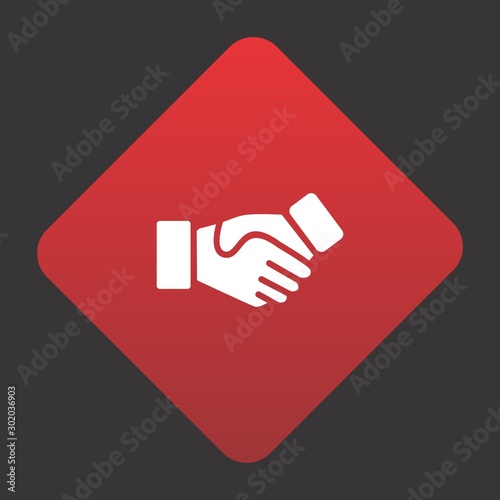 Handshake Icon For Your Design,websites and projects..