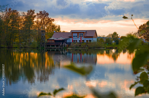 house on the lake