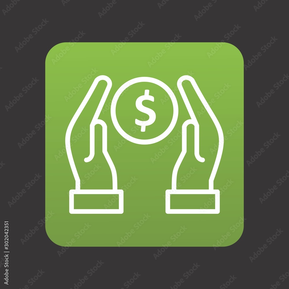 Obraz premium Saving Icon For Your Design,websites and projects.