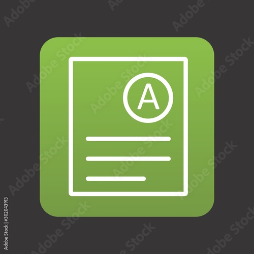 A Grade Icon For Your Design,websites and projects.