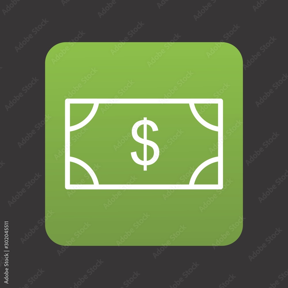 Dollar Note Icon For Your Design,websites and projects. Dollar Note Icon For Your Design,websites and projects.