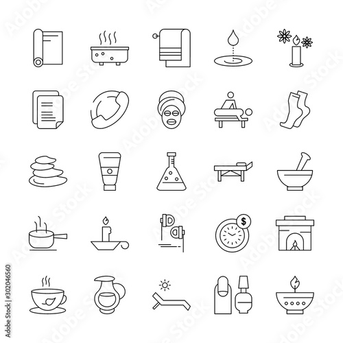 Set Of Universal Icons For Mobile Application and websites