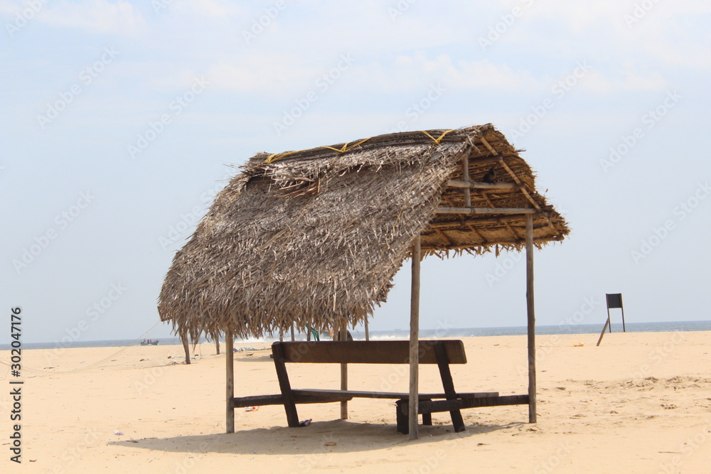 Hut on the Beach