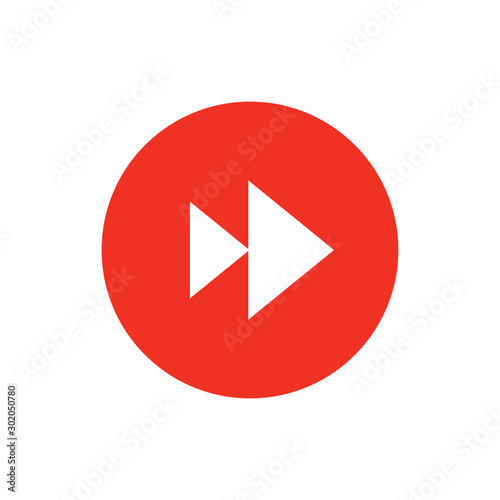 Free Download Next Button Icon Vector Illustration - GFXLoad