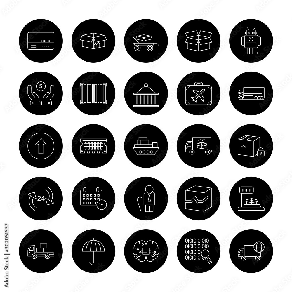 Set Of 25 Universal Icons For Mobile Application and websites Set Of 25 Universal Icons For Mobile Application and websites