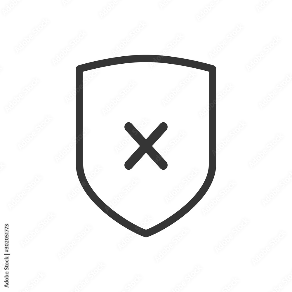 Shield Icon Vector Illustration Shield Icon Vector Illustration