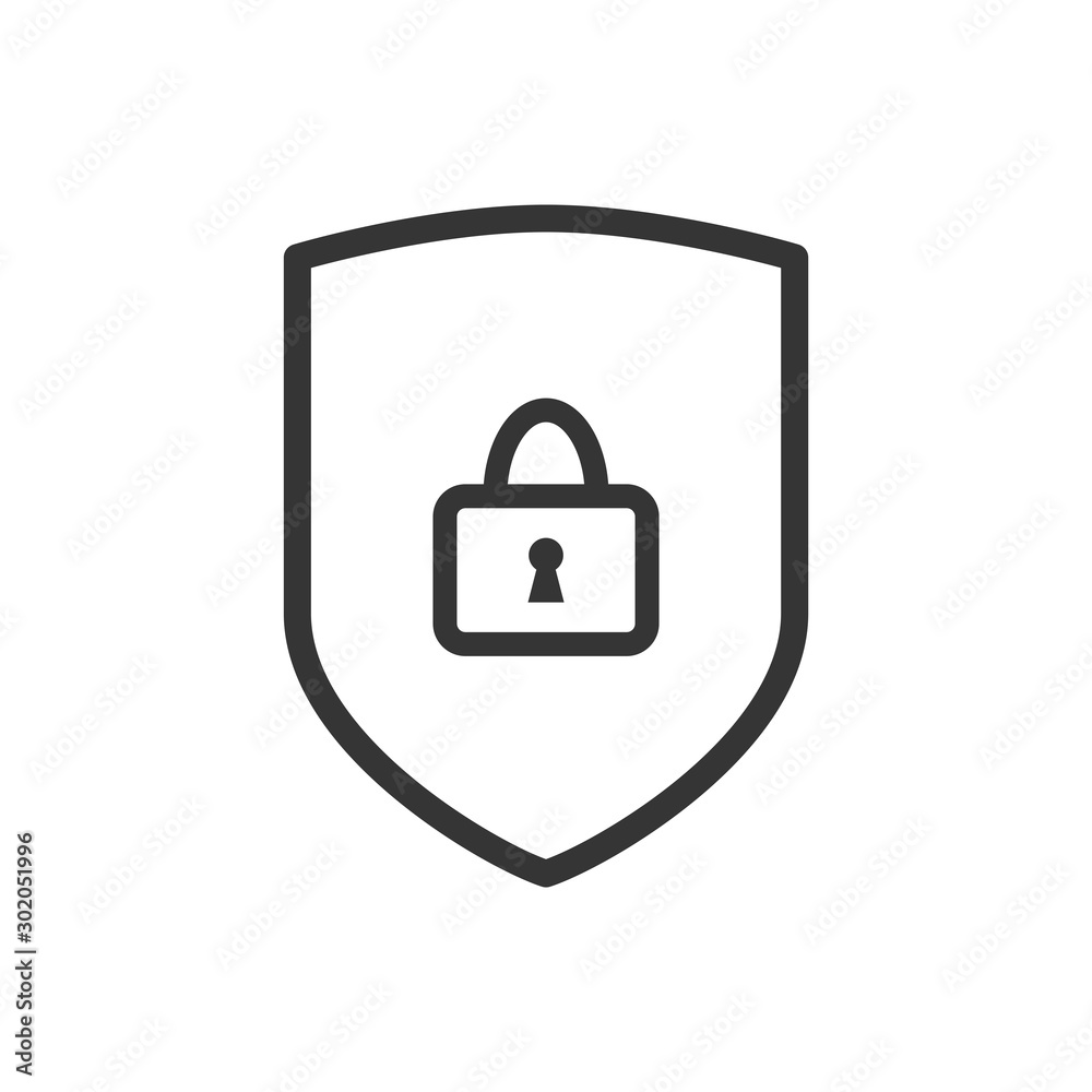 Shield Icon Vector Illustration Shield Icon Vector Illustration