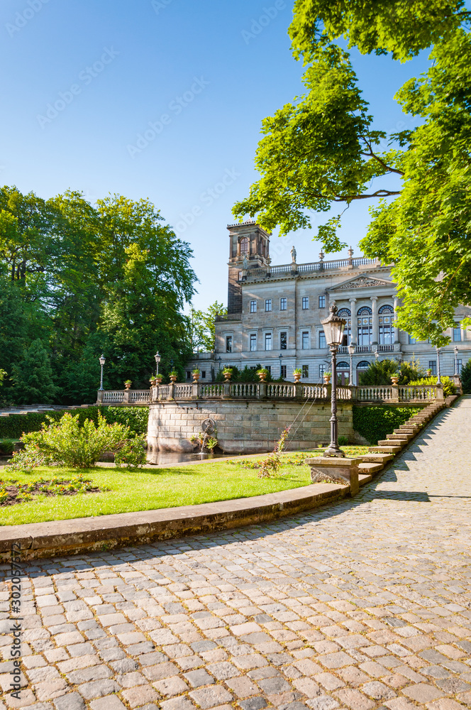 Park und Schloss Albrechtsberg - Dresden, Sachsen 