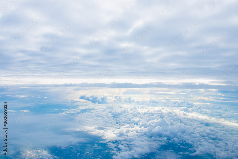 Clouds and blue sky Clouds and blue sky
