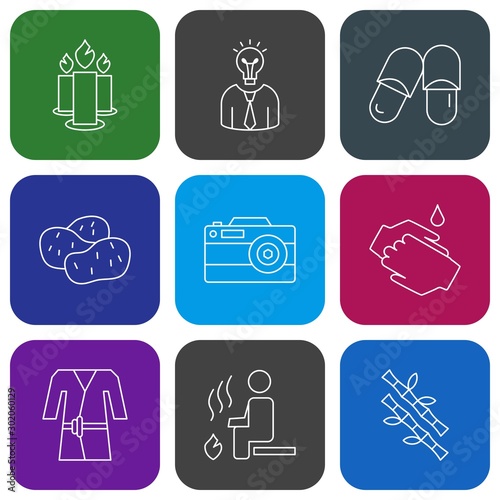 Simple Set of Universal Related Color Icons