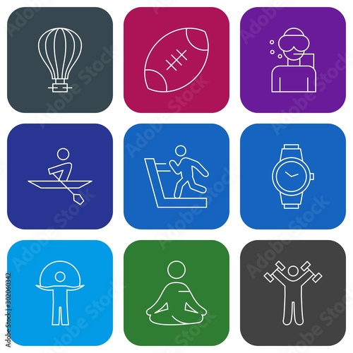 Set of 9 Quality icon