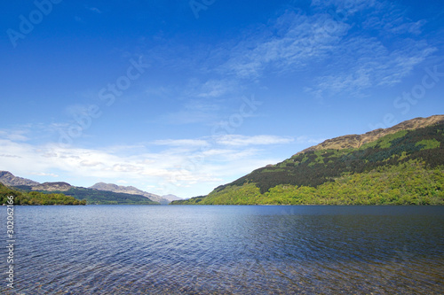 View over Loch Lomond near Inverbeg