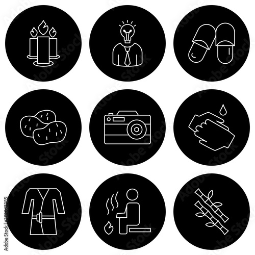 Simple Set of Universal Related Color Icons