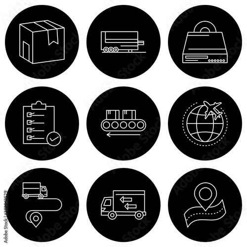 9 User interface Icon set for web and mobile applications