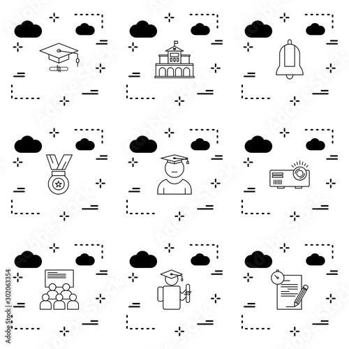 Simple Set Of Universal Icons