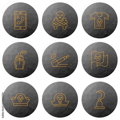 Set Of Universal Icons For Mobile Application and websites