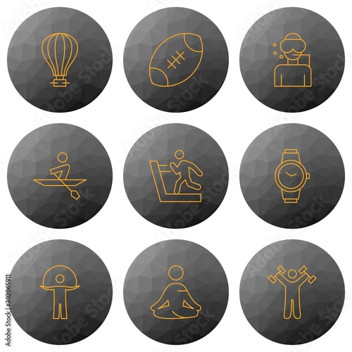 Set of 9 Quality icon
