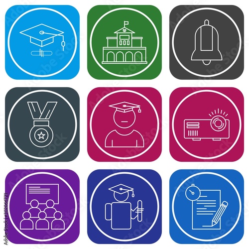 Simple Set Of Universal Icons