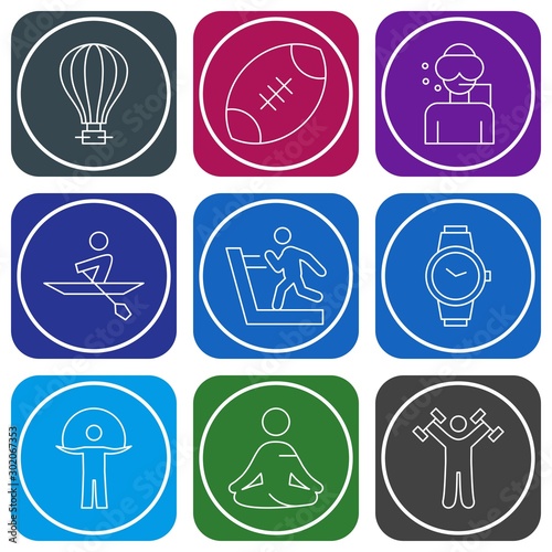 Set of 9 Quality icon