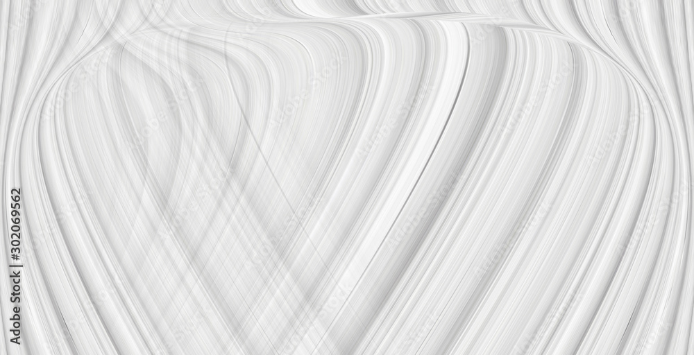 The texture is white and gray. Marble wavy illustration. Template for web design.