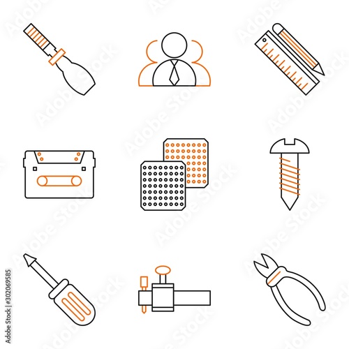 Set Of Universal Icons For Mobile Application and websites