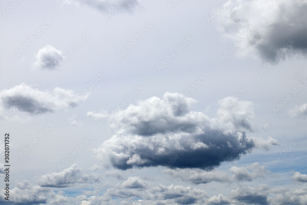 Fototapeta premium Sunset sky with clouds