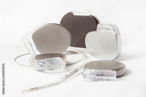 Implantable cardioverter defibrillator photo