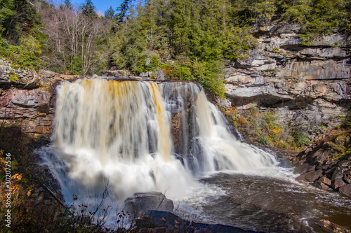 Blackwater Falls in West Virginia © Edward
