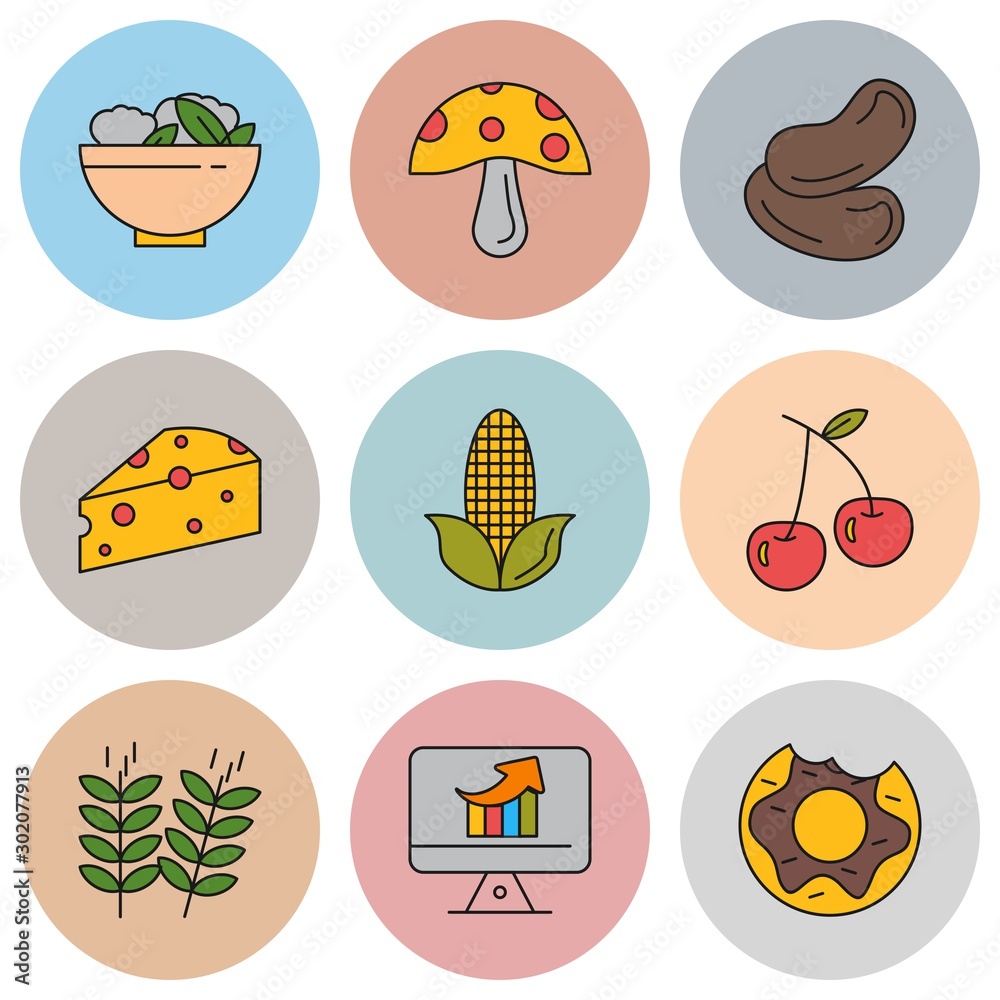 Set of Universal Pixel Perfect Icons