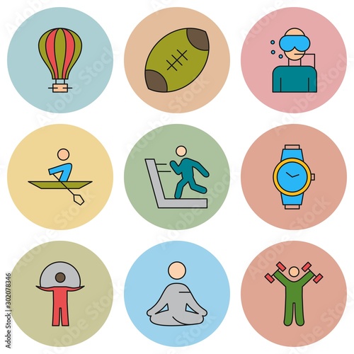 Set of 9 Quality icon
